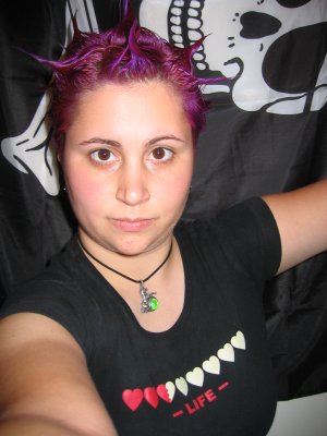 purple spikes!
