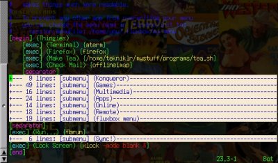 Vim - fluxbox-syntax