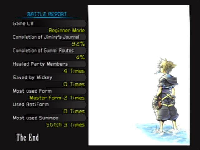 Kingdom Hearts 2 ending